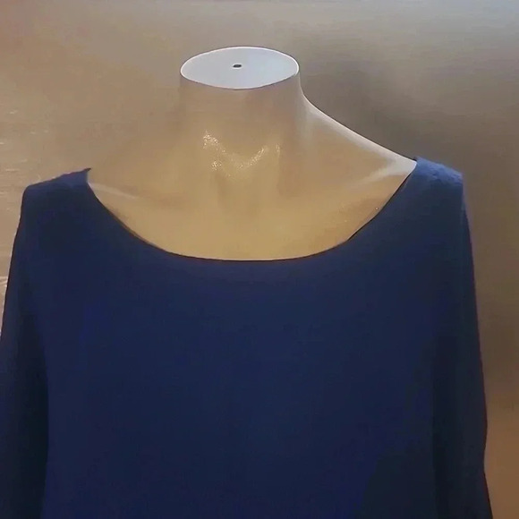 CYRUS COSMIC BLUE CREW NECK SWEATER SIZE 3X - Picture 2 of 5